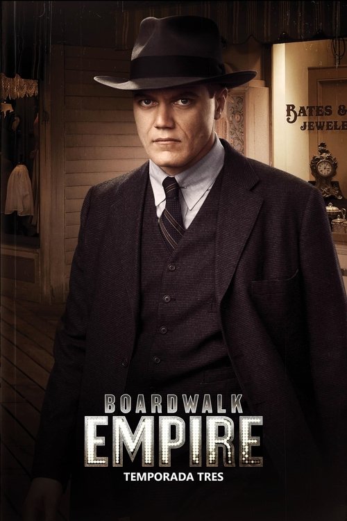 Poster de la Temporada 3 en la serie Boardwalk Empire