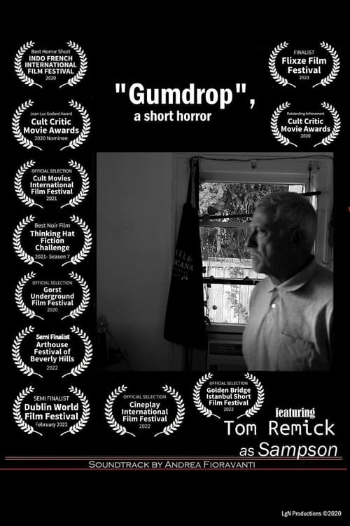 "Gumdrop", a short horror (2020) poster