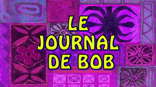 Image Le journal de Bob