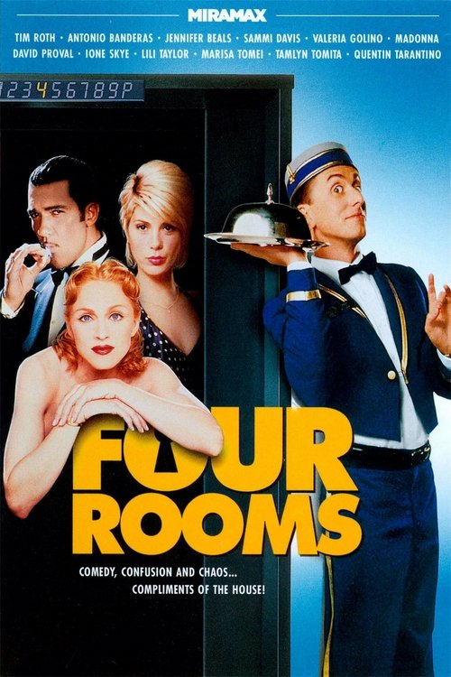 Grootschalige poster van Four Rooms