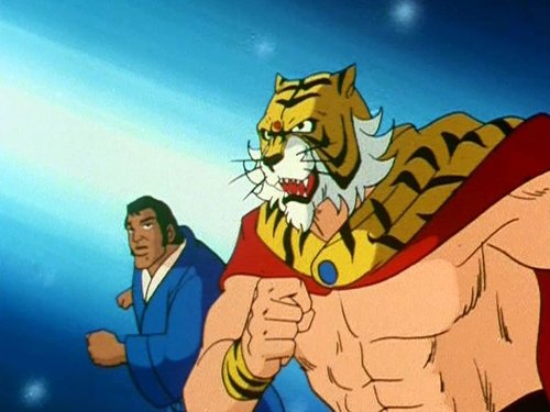 Poster della serie Tiger Mask