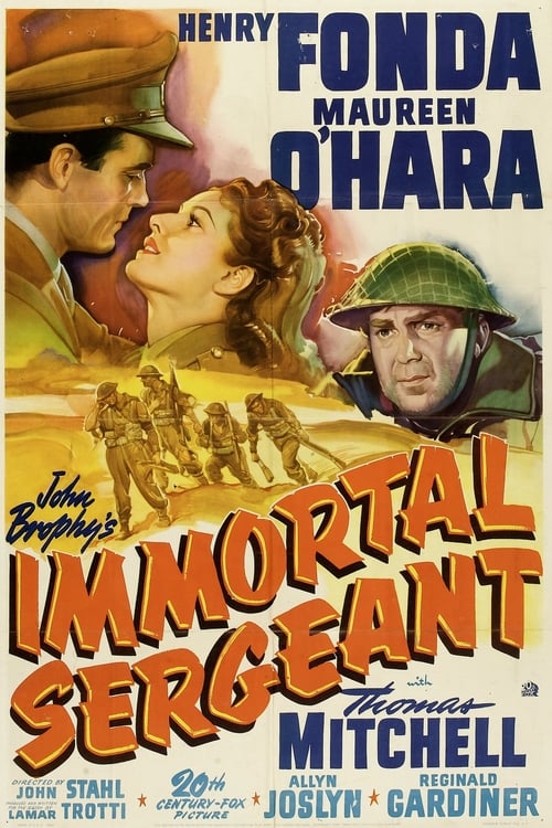 Immortal Sergeant (1943) poster