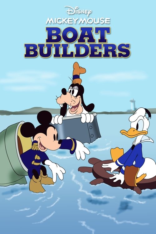 Grootschalige poster van Boat Builders