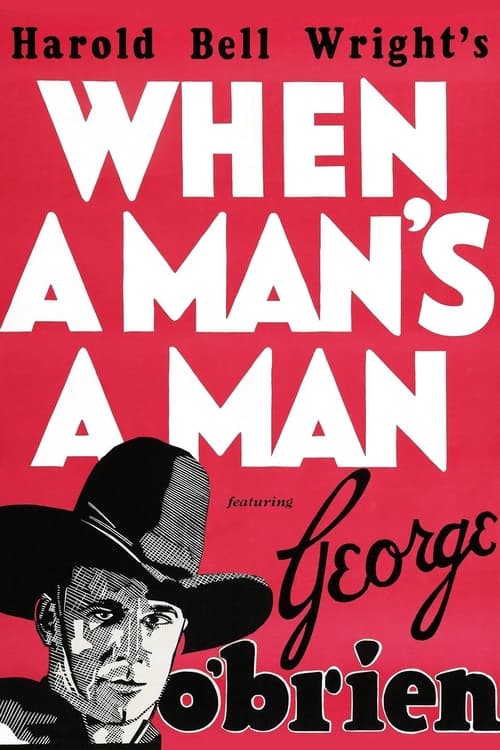 When a Man's a Man poster