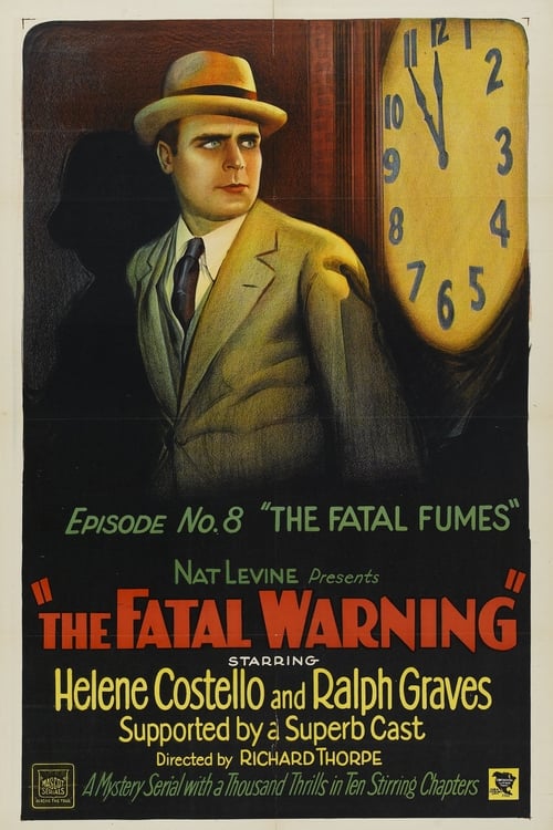 Poster The Fatal Warning 1929