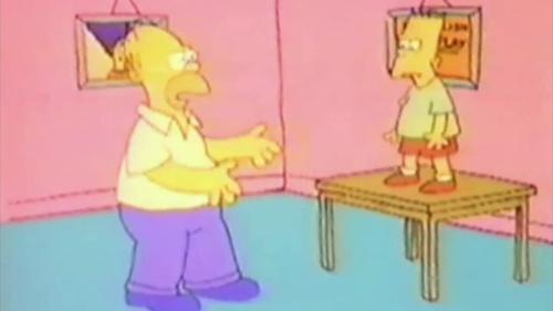 Escena del episodio 3 de la temporada 0 de la serie Los Simpson