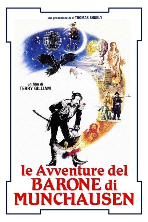 The Adventures of Baron Munchausen poster