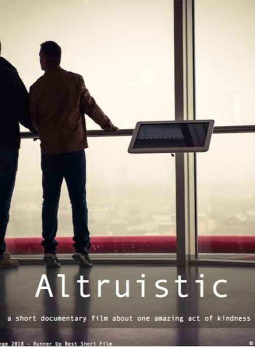 Altruistic movie poster player