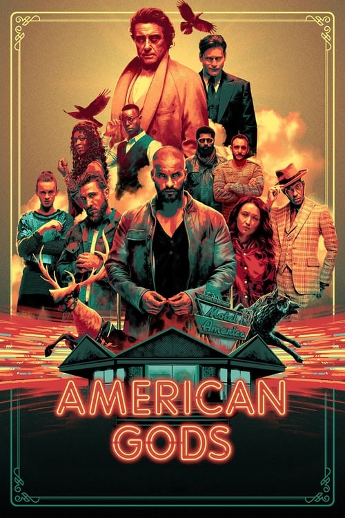 Grootschalige poster van American Gods