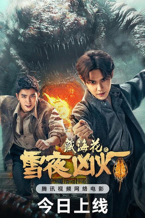 Poster for The Flower Of The Sea: Snowy Night And Fierce Lantern