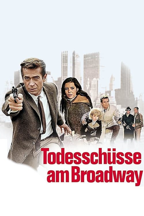 Poster Jerry Cotton - Todesschüsse am Broadway 1969