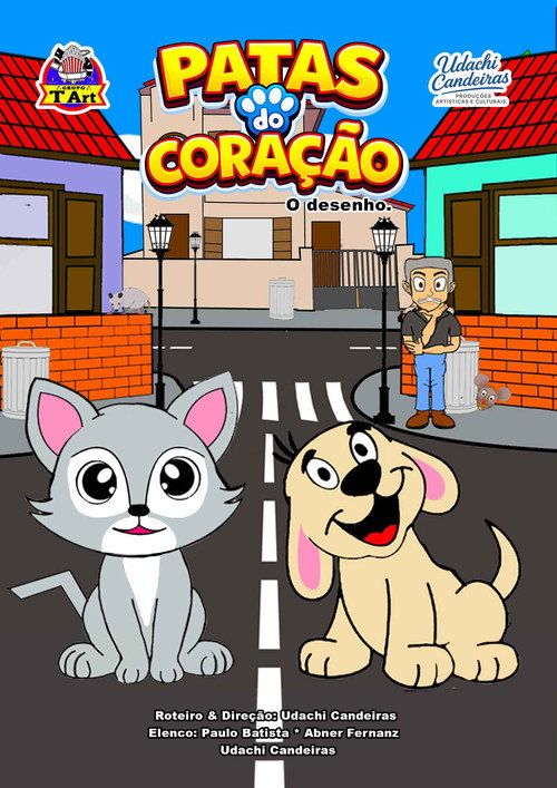 Patas do Coração Adotar é um ato de amor.