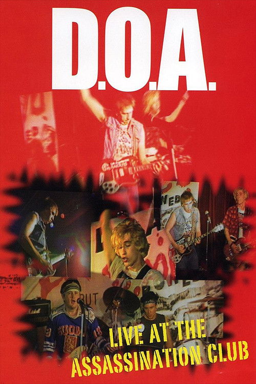 D.O.A.: Positively DOA - Live At the Assassination Club (1984) poster