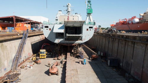 Navy Vessel HDMS Absalon