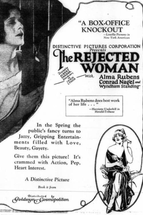 Poster The Rejected Woman 1924