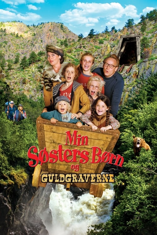 Family film 'My Sisters Kids & the Gold Diggers' sends Uncle Erik and the kids on a new adventure. This time discovering the children that their great-grandfather emigrated from Denmark and was a gold digger in Canada. Even now, many years later, they still have family over there. So when the family comes in contact with an aunt, they travel across the Atlantic to visit her. In Canada awaits them a true treasure hunt, the wild and two greedy prospectors. At the same time they are joined by Mrs. Flinth which, as always, has a crush on Uncle Erik.