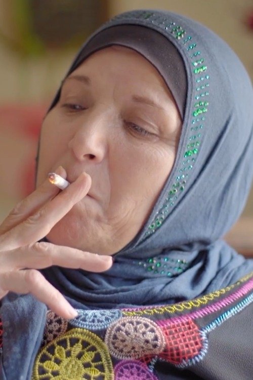 Grey Black and Blue poster