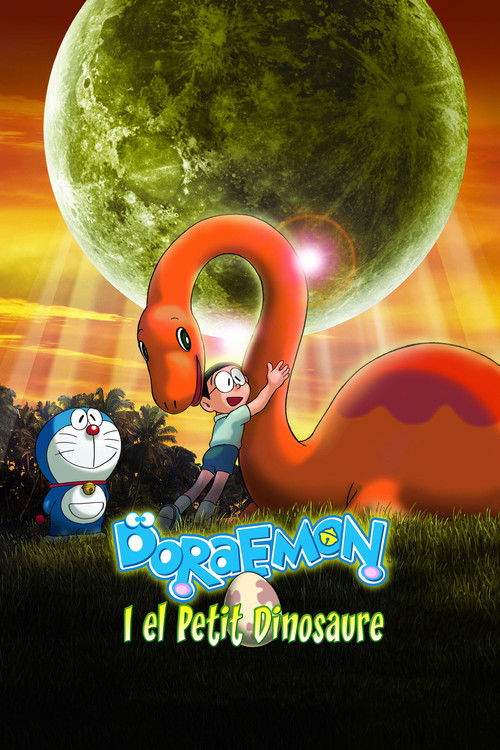 Cartell de Doraemon i el petit dinosaure