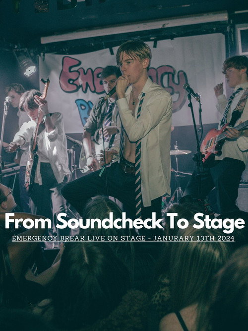 Póster oficial de From Sound Check To Stage: Emergency Break (2024) - Music