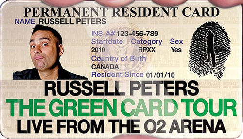Russell Peters: The Green Card Tour