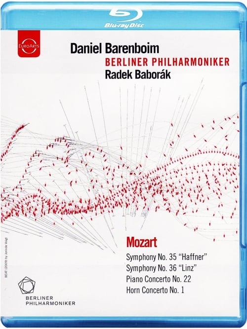 Poster Mozart - Berliner Philharmoniker - Radek Baborák - Daniel Barenboim 2012