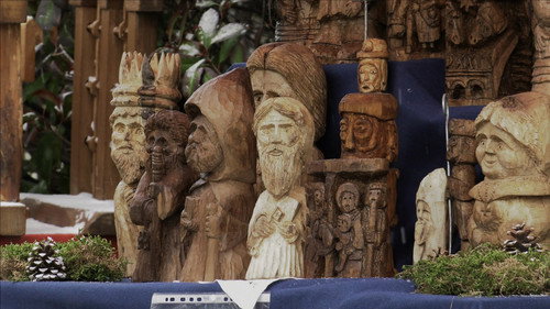 Aosta: La fiera millenaria di Sant'Orso Backdrop Blur