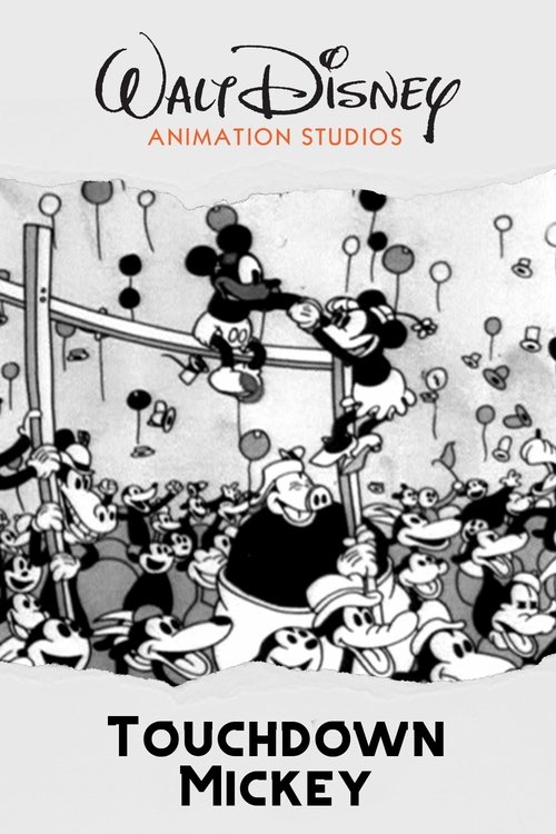 Touchdown Mickey poster