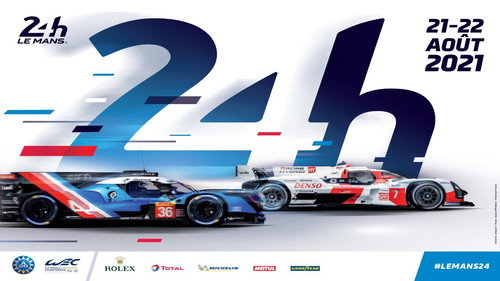 Le Mans 24h 2021 Backdrop Blur
