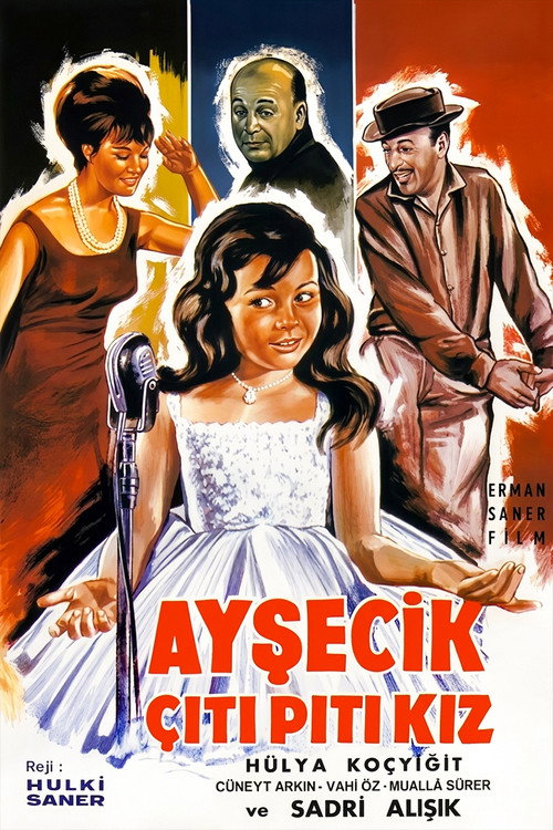 Póster oficial de Ayşecik Çıtı Pıtı Kız (1964) - Family