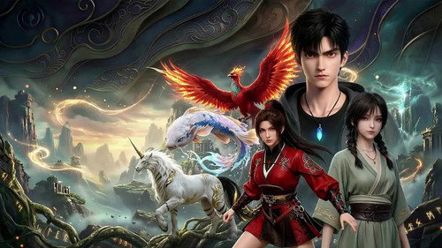 山海契约 - Season 1 Backdrop Blur