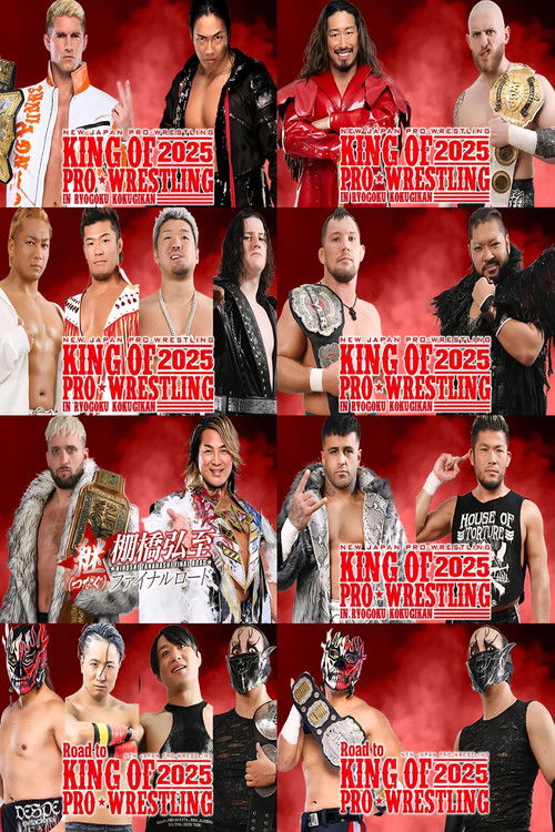 NJPW King of Pro Wrestling 2025 poster