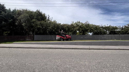 A Suburban Drone still