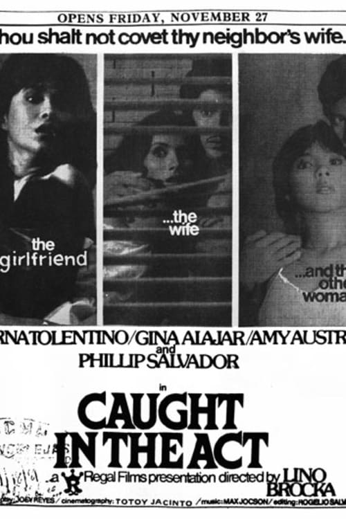 Poster Caught in the Act 1981