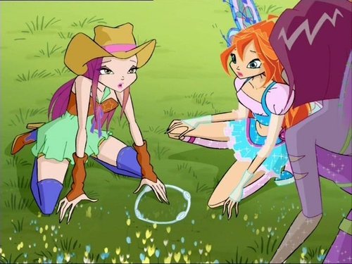Escena del episodio 8 de la temporada 4 de la serie Winx Club