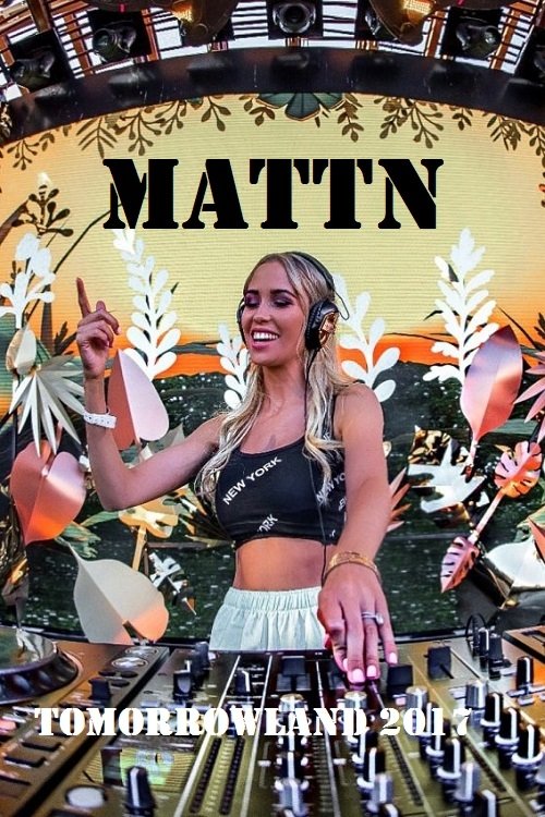Mattn Live at Tomorrowland 2017 movie poster player