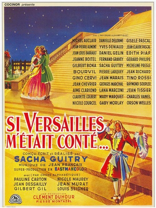 Si Versailles m'était conté movie poster player