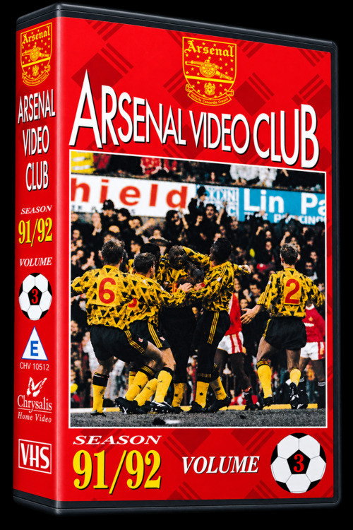 Arsenal F.C. Video Club - 1991-92 - Vol 3