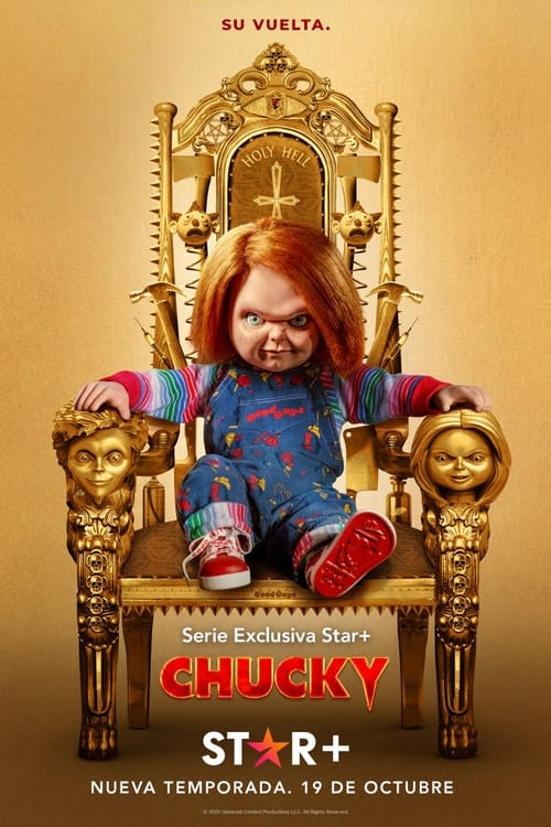 Ver temporada 2 de Chucky Póster de la temporada 2 de la serie Chucky