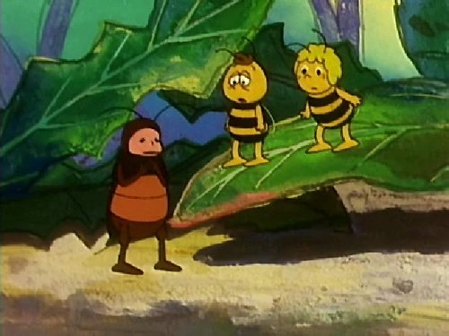 Escena del episodio 26 de la temporada 1 de la serie La abeja maya