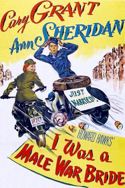 I Was a Male War Bride poster