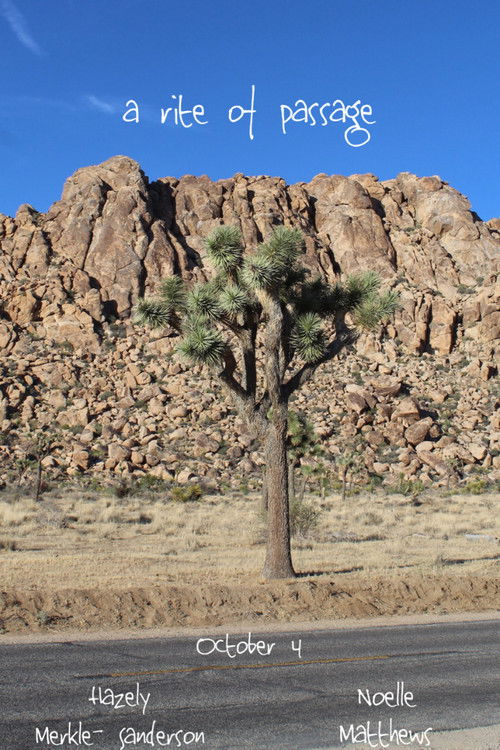 A Rite of Passage - FİLM Afişi