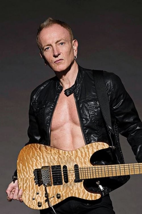 Grootschalige poster van Phil Collen