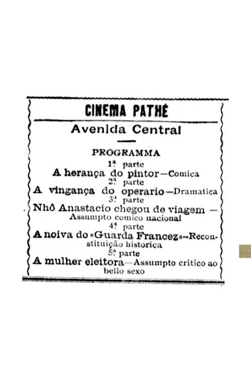 Cartell de Nhô Anastácio Chegou de Viagem