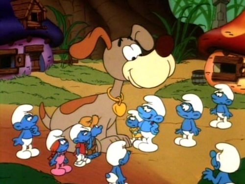 Les Schtroumpfs et Puppy