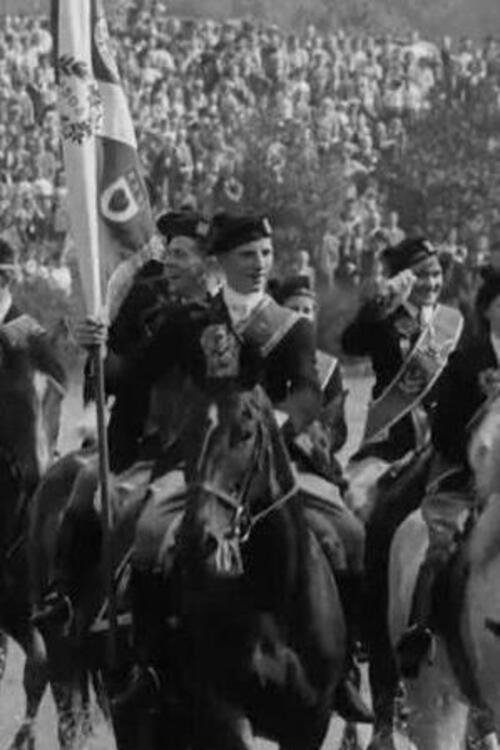 Poster Galashiels and Braw Lads' Gathering 1951