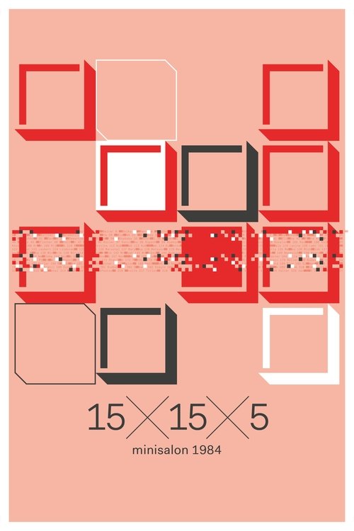 15 x 15 x 5 (minisalon 1984) (2023) poster