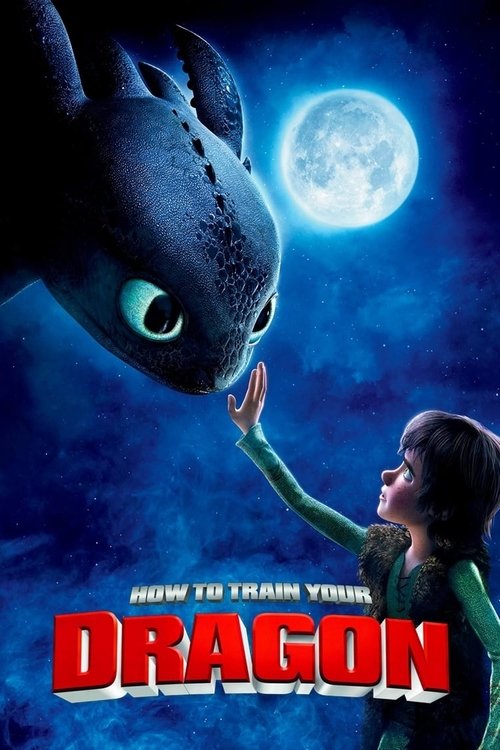 Grootschalige poster van How to Train Your Dragon