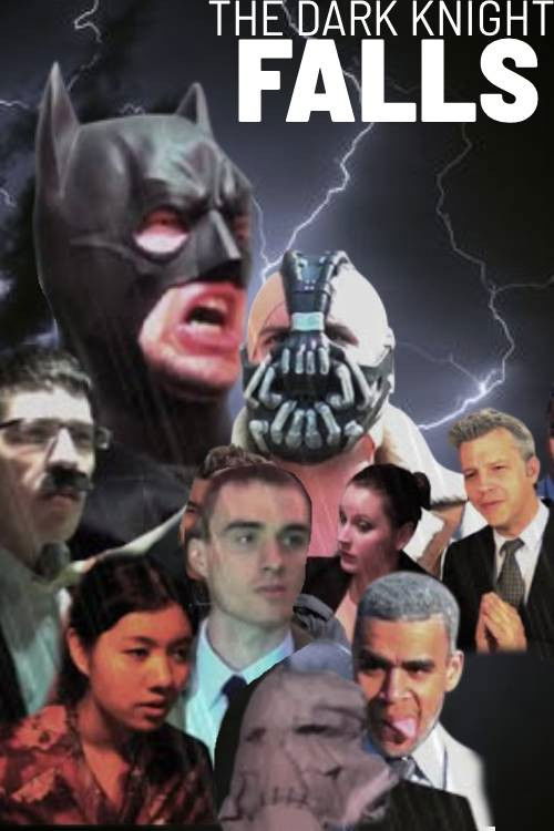 Affiche du film The Dark Knight Falls