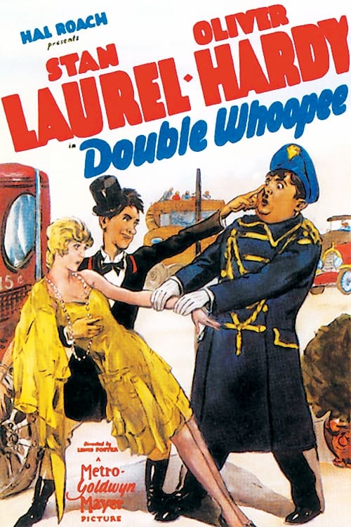 Poster Double Whoopee 1929