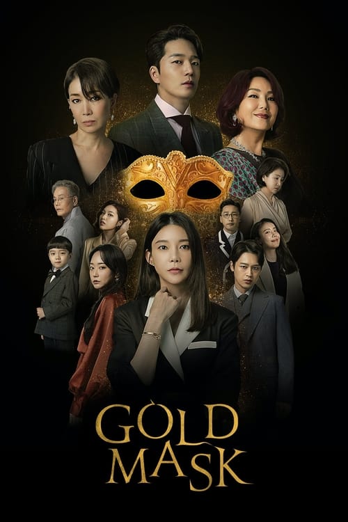 Poster Gold Mask